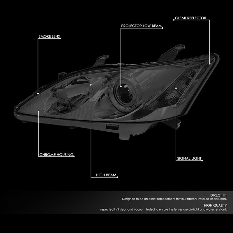 Factory Style Projector Headlights <br>07-09 Lexus ES350