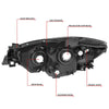 Factory Style Projector Headlights <br>13-16 Mazda CX-5