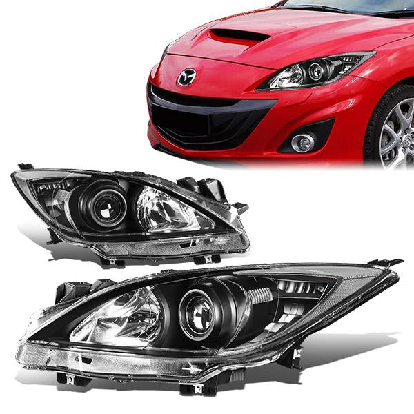 Factory Style Projector Headlights <br>10-13 Mazda 3