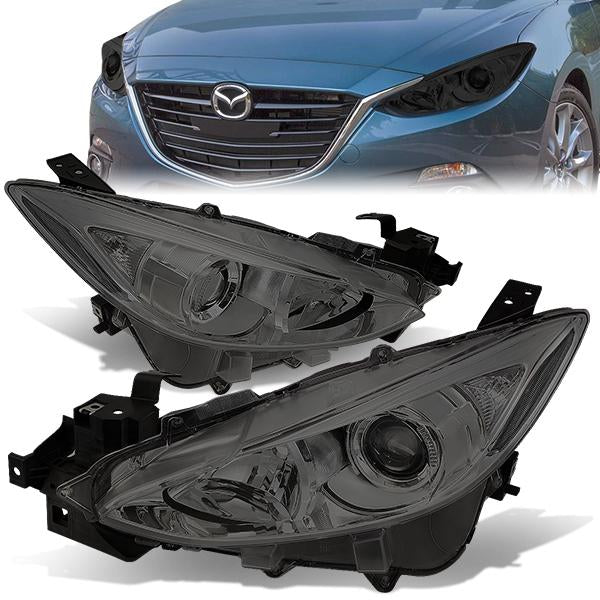 Factory Style Projector Headlights <br>14-16 Mazda 3