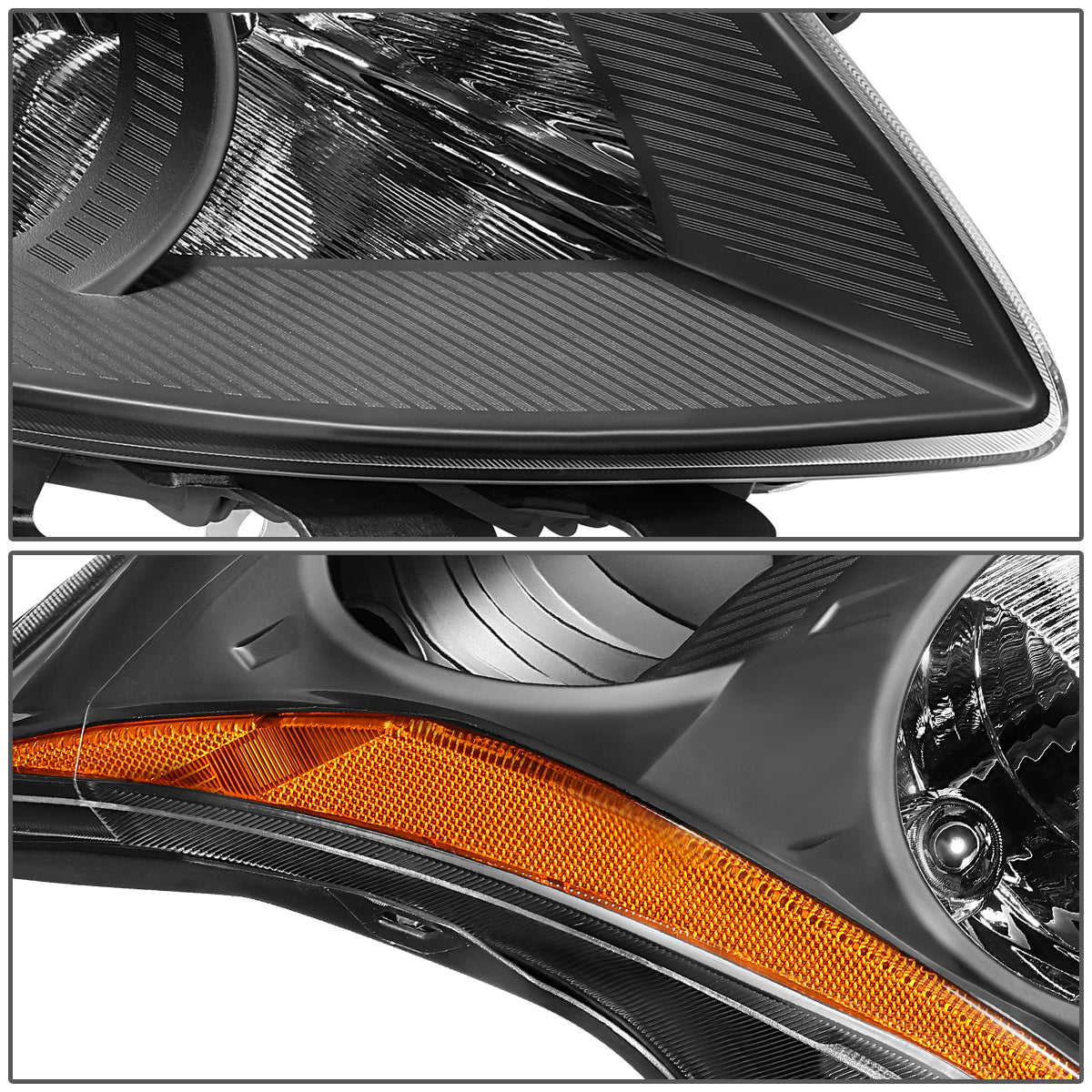 Factory Style Headlights <br>10-12 Nissan Altima Sedan