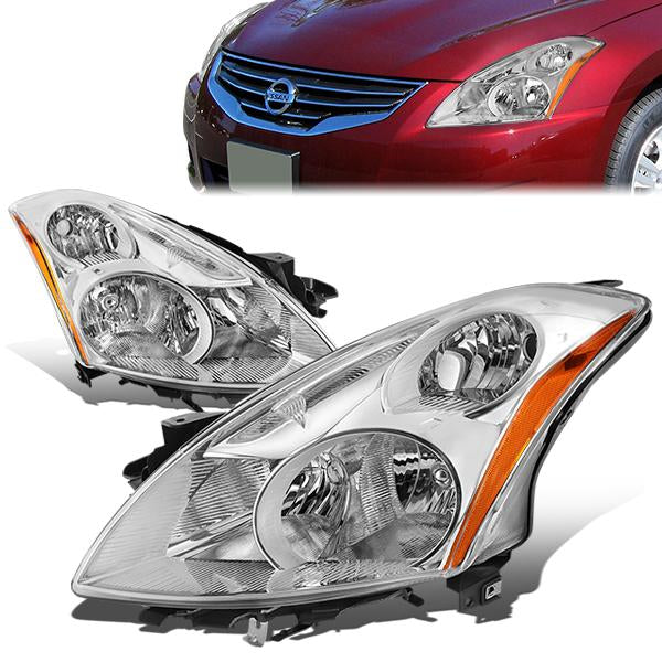 Factory Style Headlights <br>10-12 Nissan Altima Sedan