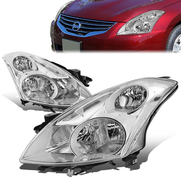 Factory Style Headlights <br>10-12 Nissan Altima Sedan