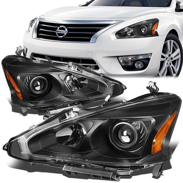 Factory Style Projector Headlights <br>13-15 Nissan Altima Sedan