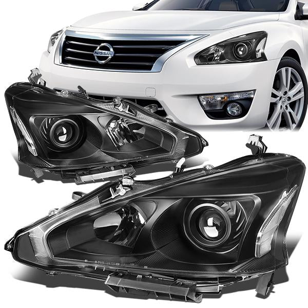 Factory Style Projector Headlights <br>13-15 Nissan Altima Sedan