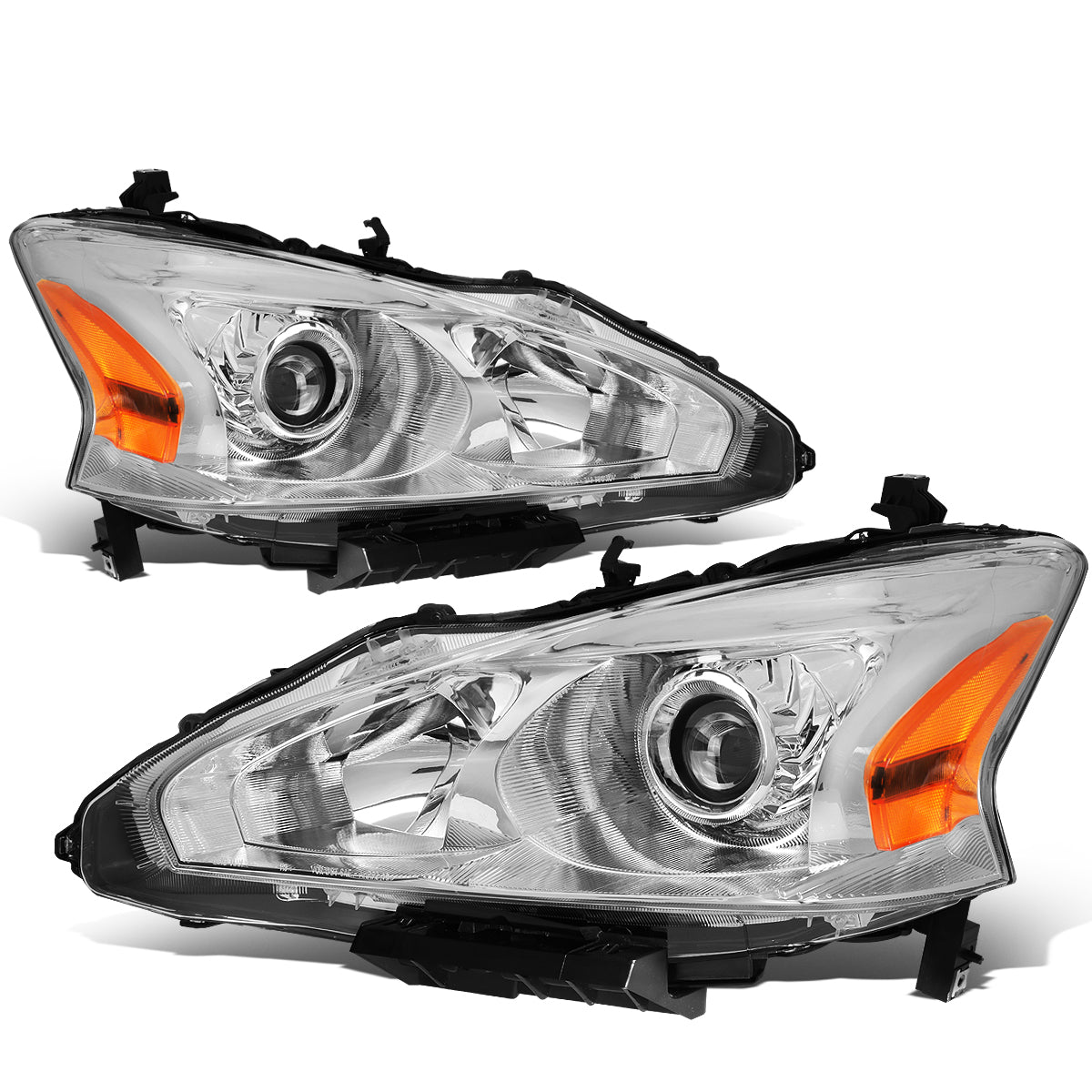 Factory Style Projector Headlights <br>13-15 Nissan Altima Sedan