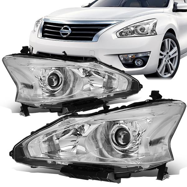 Factory Style Projector Headlights <br>13-15 Nissan Altima Sedan