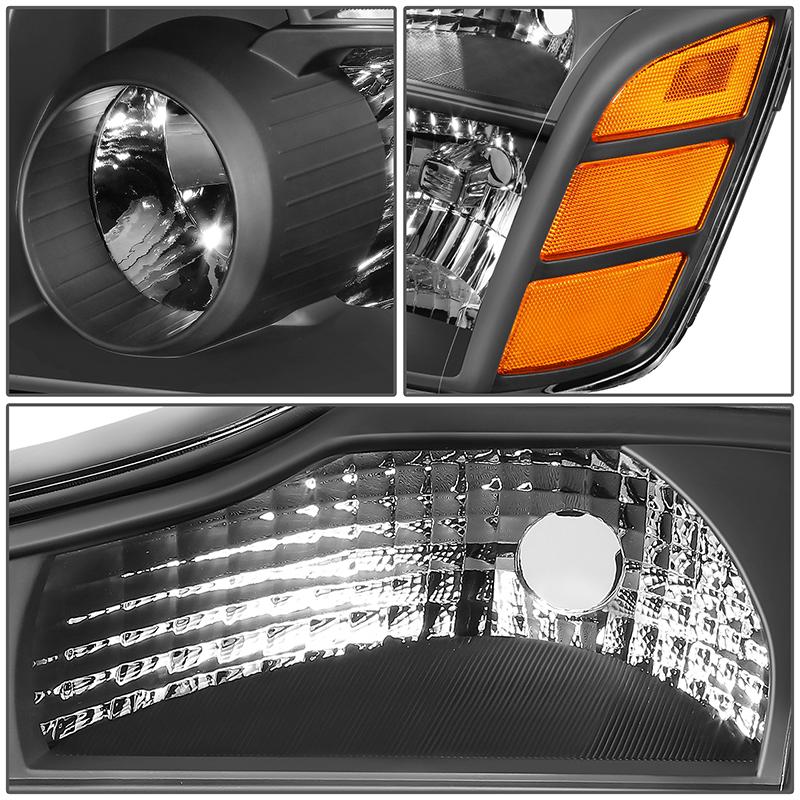 Factory Style Headlights <br>04-15 Nissan Titan, 05-07 Armada