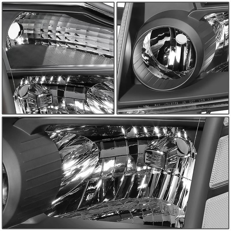 Factory Style Headlights <br>04-15 Nissan Titan, 05-07 Armada