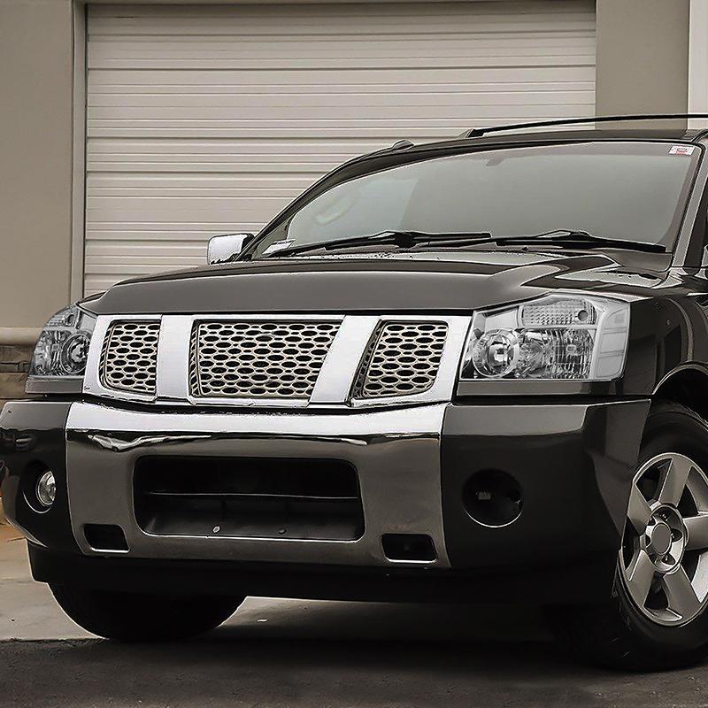 Factory Style Headlights <br>04-15 Nissan Titan, 05-07 Armada