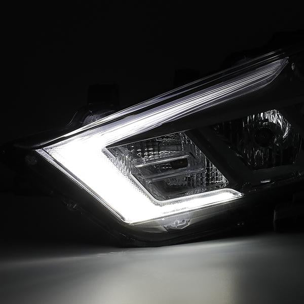 LED DRL Projector Headlights <br>16-18 Nissan Maxima S SL SV