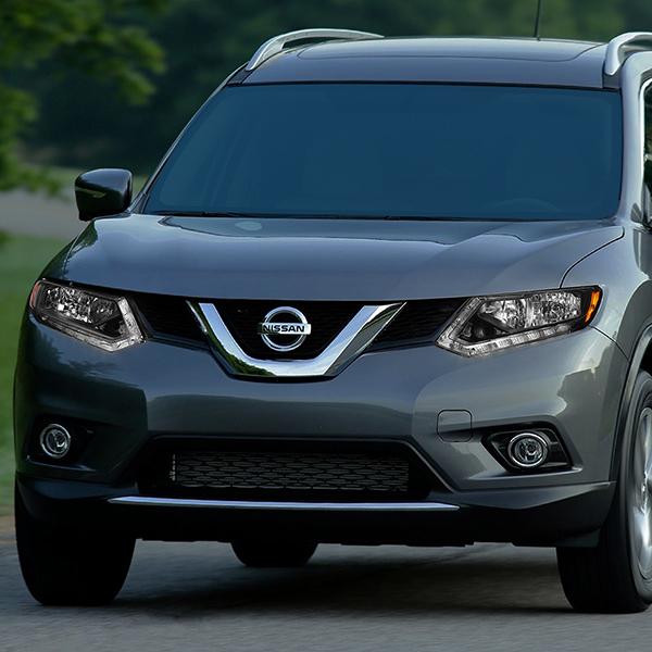 LED DRL Projector Headlights <br>14-16 Nissan Rogue