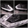 LED DRL Projector Headlights <br>14-16 Nissan Rogue