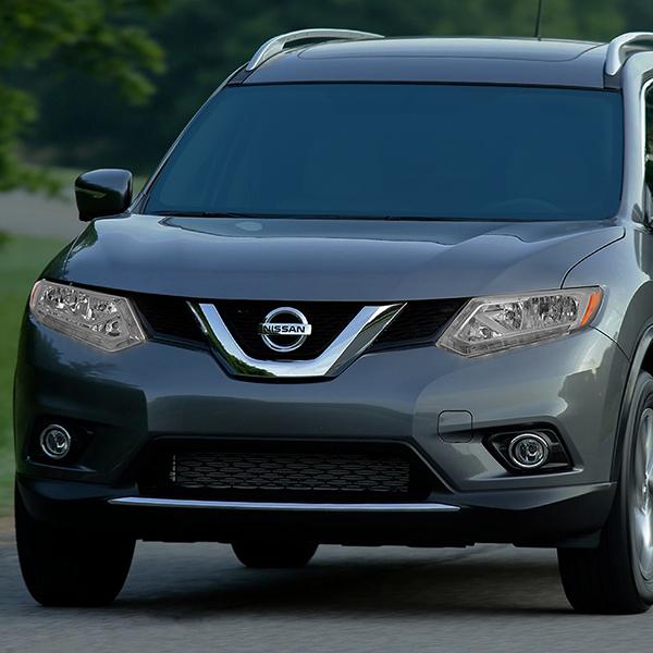 LED DRL Projector Headlights <br>14-16 Nissan Rogue