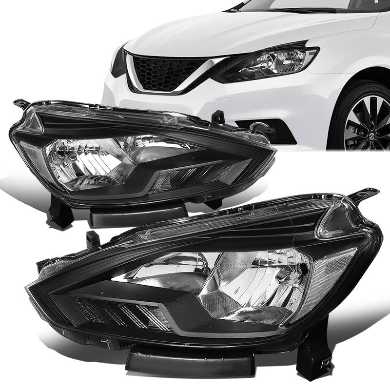 Factory Style Headlights <br>16-18 Nissan Sentra