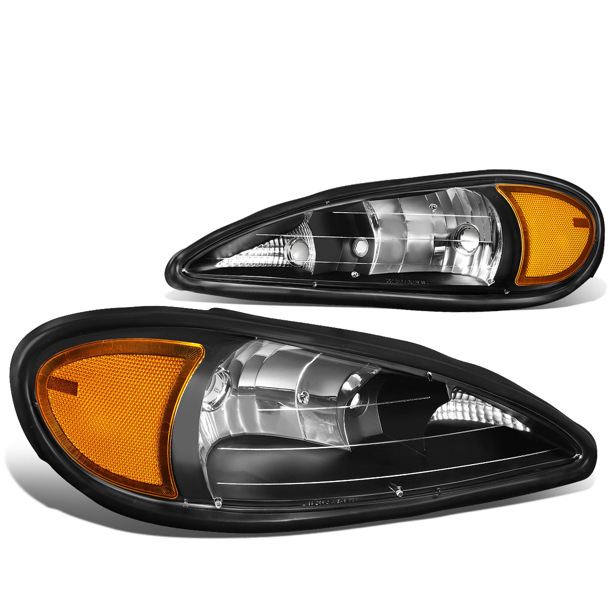 Factory Style Headlights <br>99-05 Pontiac Grand Am