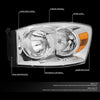 Factory Style Headlights <br>06-08 Dodge Ram 1500, 06-09 2500 3500