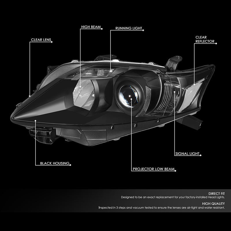 Factory Style Projector Headlights <br>10-12 Lexus RX350