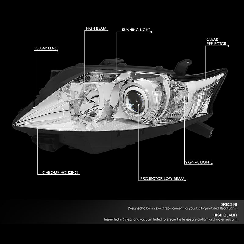 Factory Style Projector Headlights <br>10-12 Lexus RX350