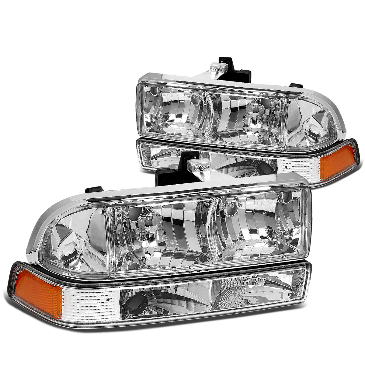 Factory Style Headlights <br>98-04 Chevy S10, Blazer