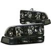 Factory Style Headlights <br>98-04 Chevy S10, Blazer