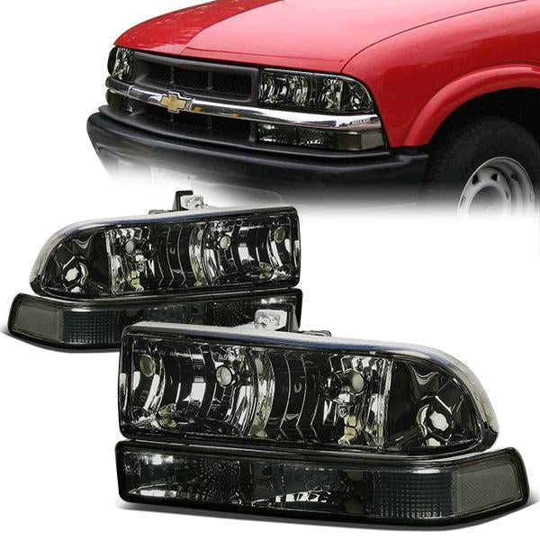 Factory Style Headlights <br>98-04 Chevy S10, Blazer