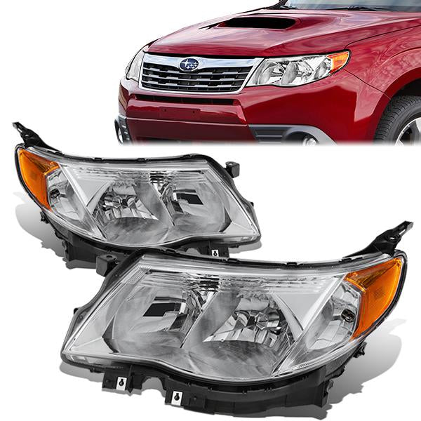 Factory Style Headlights <br>09-13 Subaru Forester