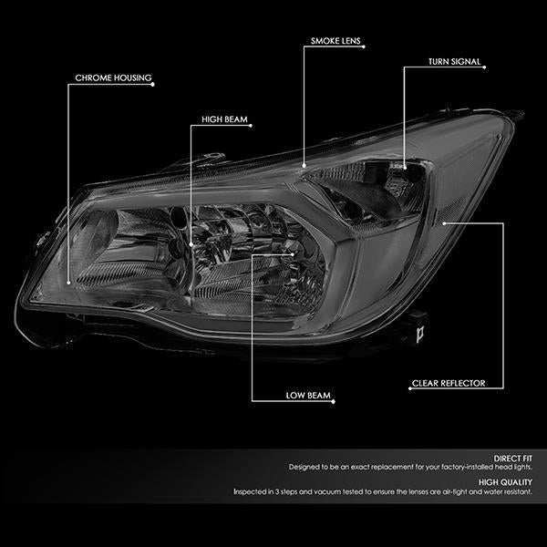 Factory Style Headlights <br>14-16 Subaru Forester