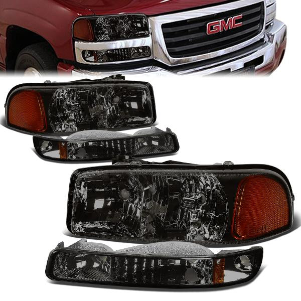 Factory Style Headlights <br>99-07 GMC Sierra/C3, Yukon XL 1500 2500