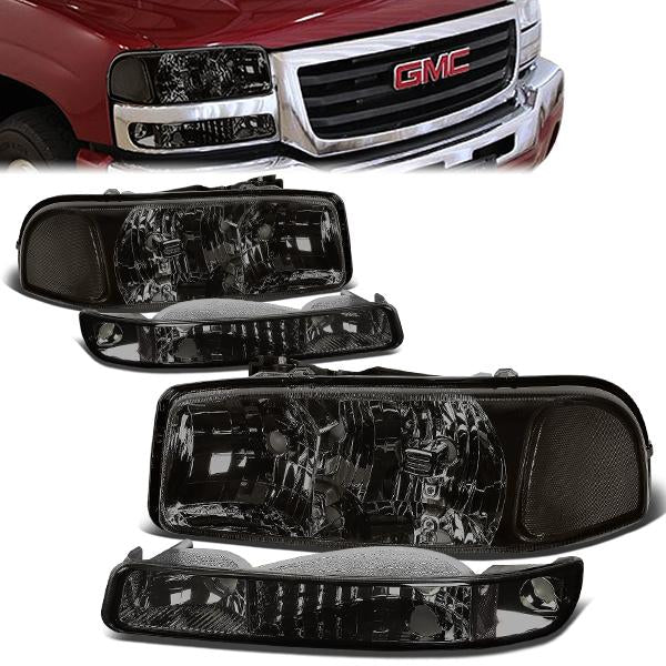 Factory Style Headlights <br>99-07 GMC Sierra/C3, Yukon XL 1500 2500