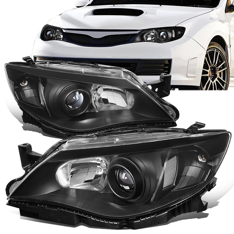 Factory Style Projector Headlights <br>08-11 Subaru Impreza