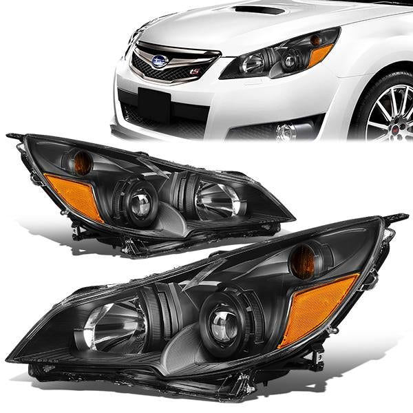 Factory Style Projector Headlights <br>10-14 Subaru Outback, Legacy