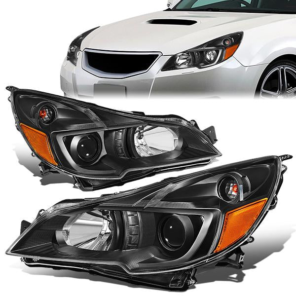 Factory Style Projector Headlights <br>10-14 Subaru Outback, Legacy