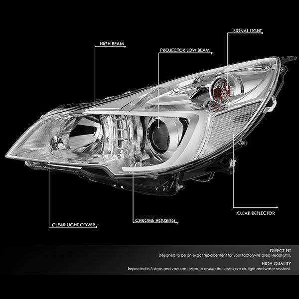 Factory Style Projector Headlights <br>10-14 Subaru Outback, Legacy