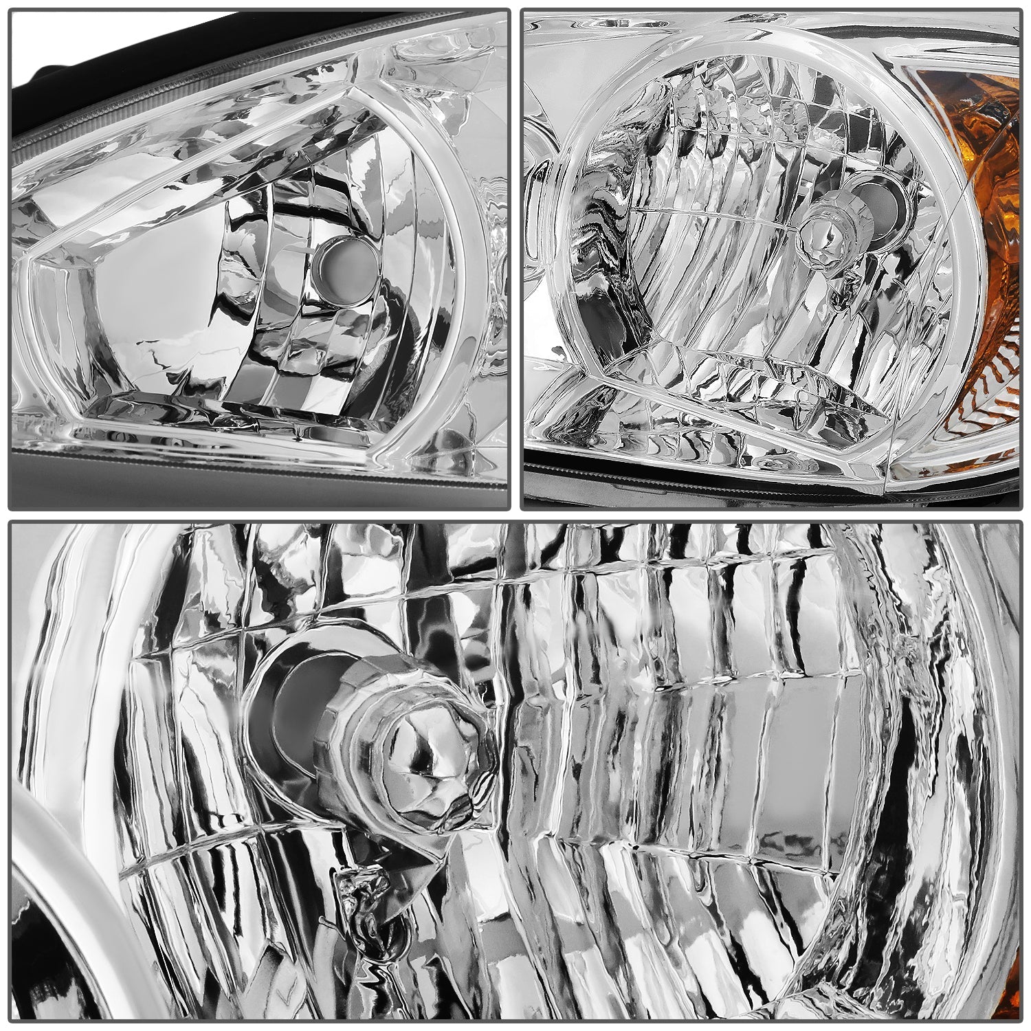 Factory Style Headlights <br>02-04 Toyota Camry