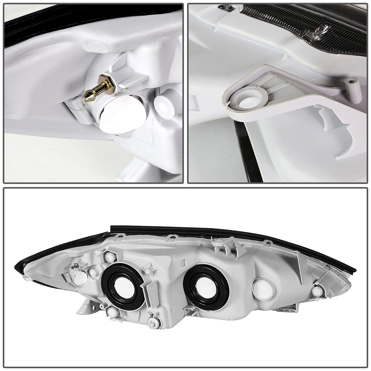 Factory Style Headlights <br>05-06 Toyota Camry