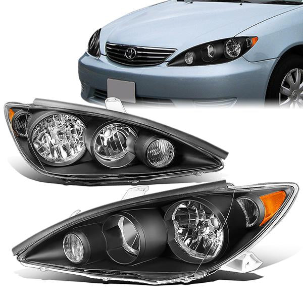 Factory Style Headlights <br>05-06 Toyota Camry