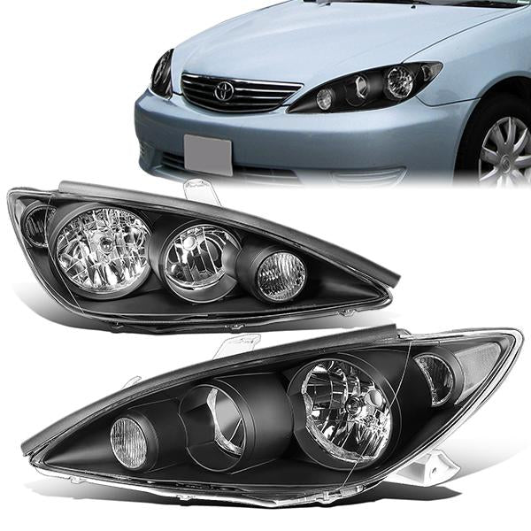 Factory Style Headlights <br>05-06 Toyota Camry