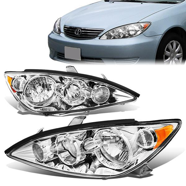 Factory Style Headlights <br>05-06 Toyota Camry