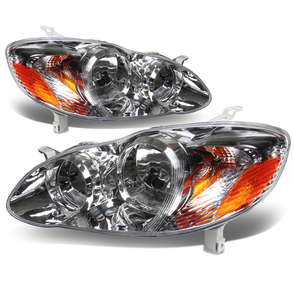 Factory Style Headlights <br>03-08 Toyota Corolla