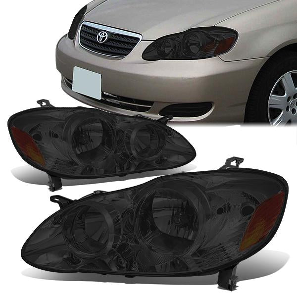 Factory Style Headlights <br>03-08 Toyota Corolla