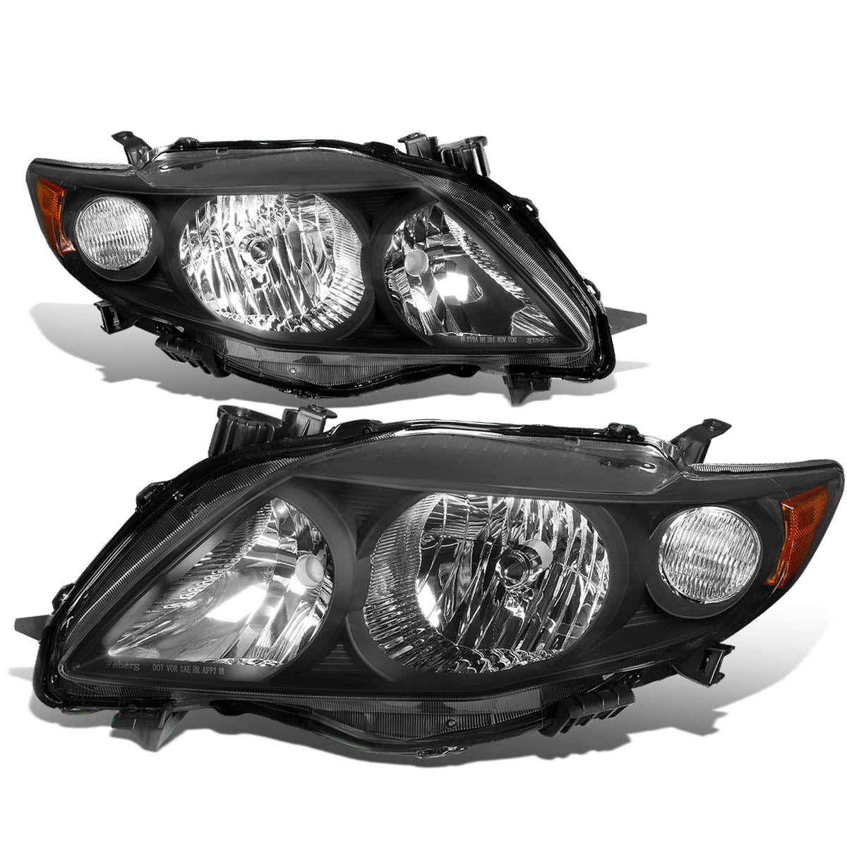 Factory Style Headlights <br>09-10 Toyota Corolla