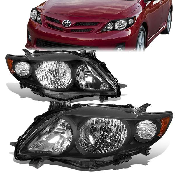 Factory Style Headlights <br>09-10 Toyota Corolla