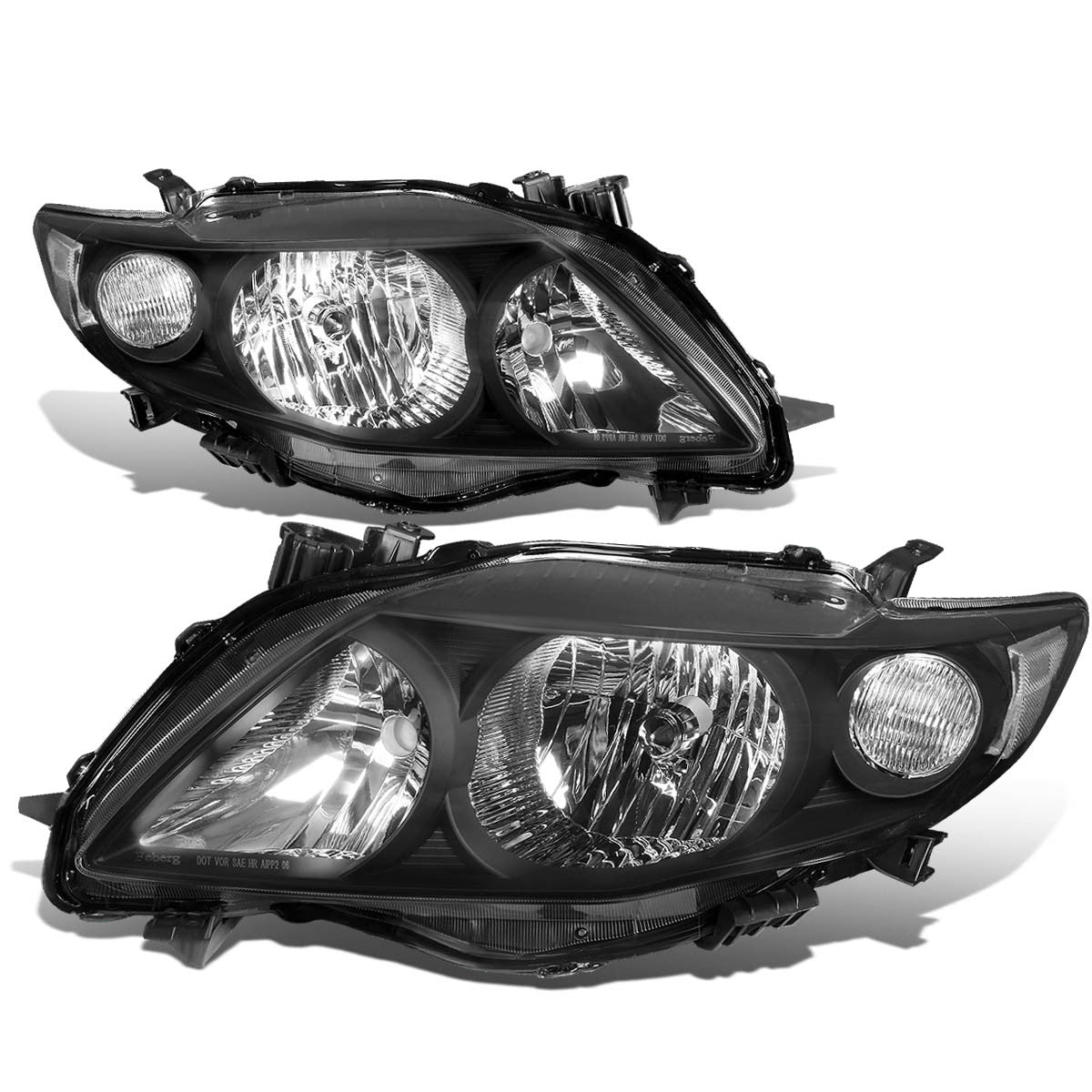 Factory Style Headlights <br>09-10 Toyota Corolla