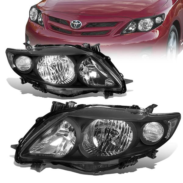 Factory Style Headlights <br>09-10 Toyota Corolla