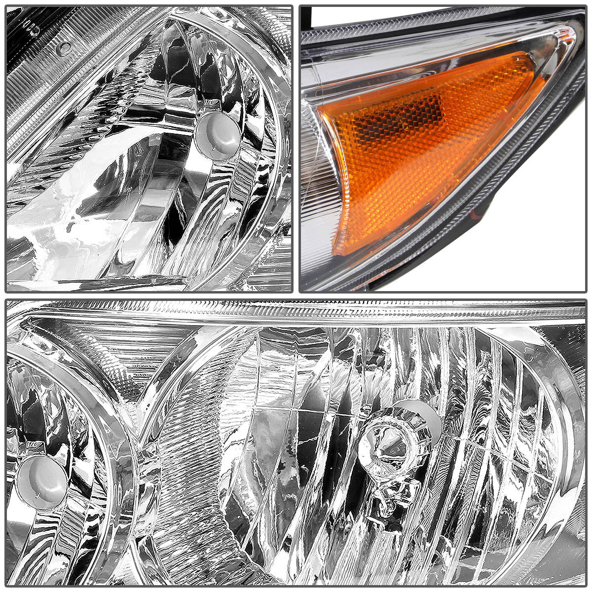 Factory Style Headlights <br>09-10 Toyota Corolla