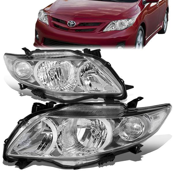 Factory Style Headlights <br>09-10 Toyota Corolla