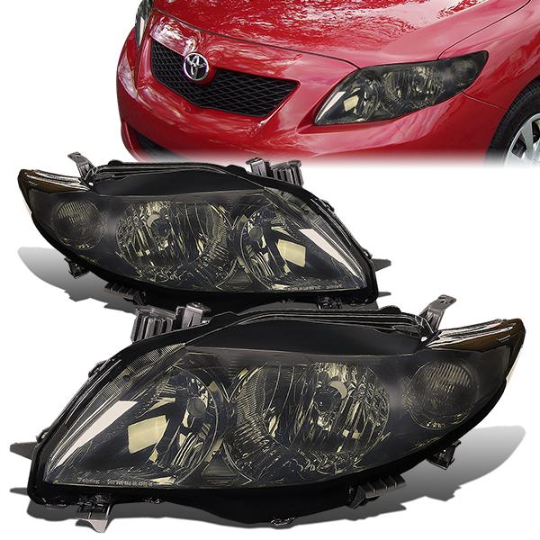 Factory Style Headlights <br>09-10 Toyota Corolla