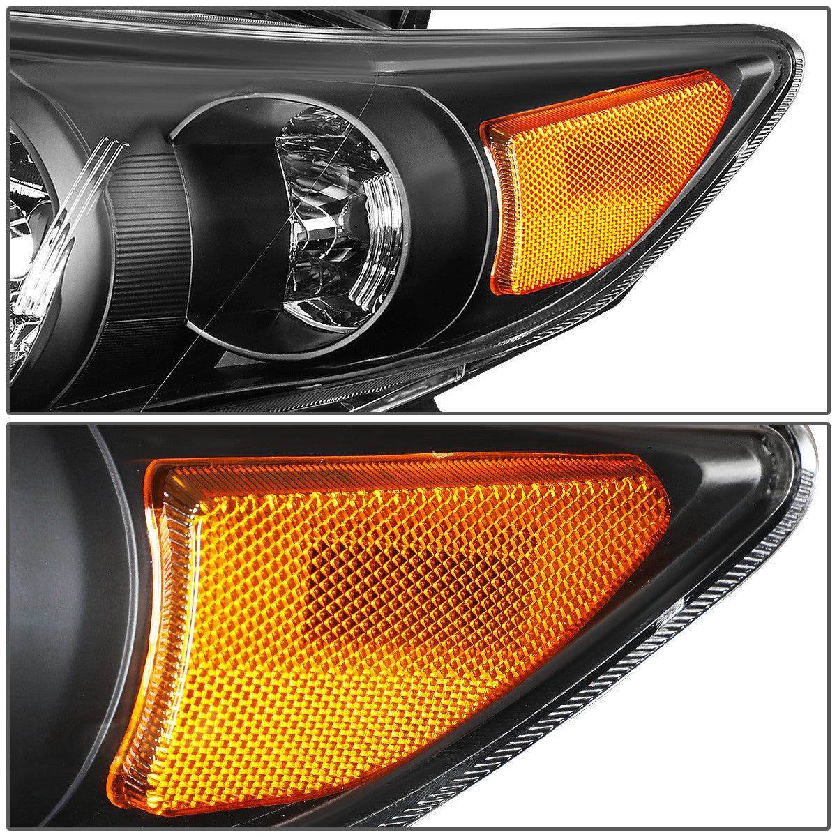 Factory Style Headlights <br>11-13 Toyota Corolla Sedan