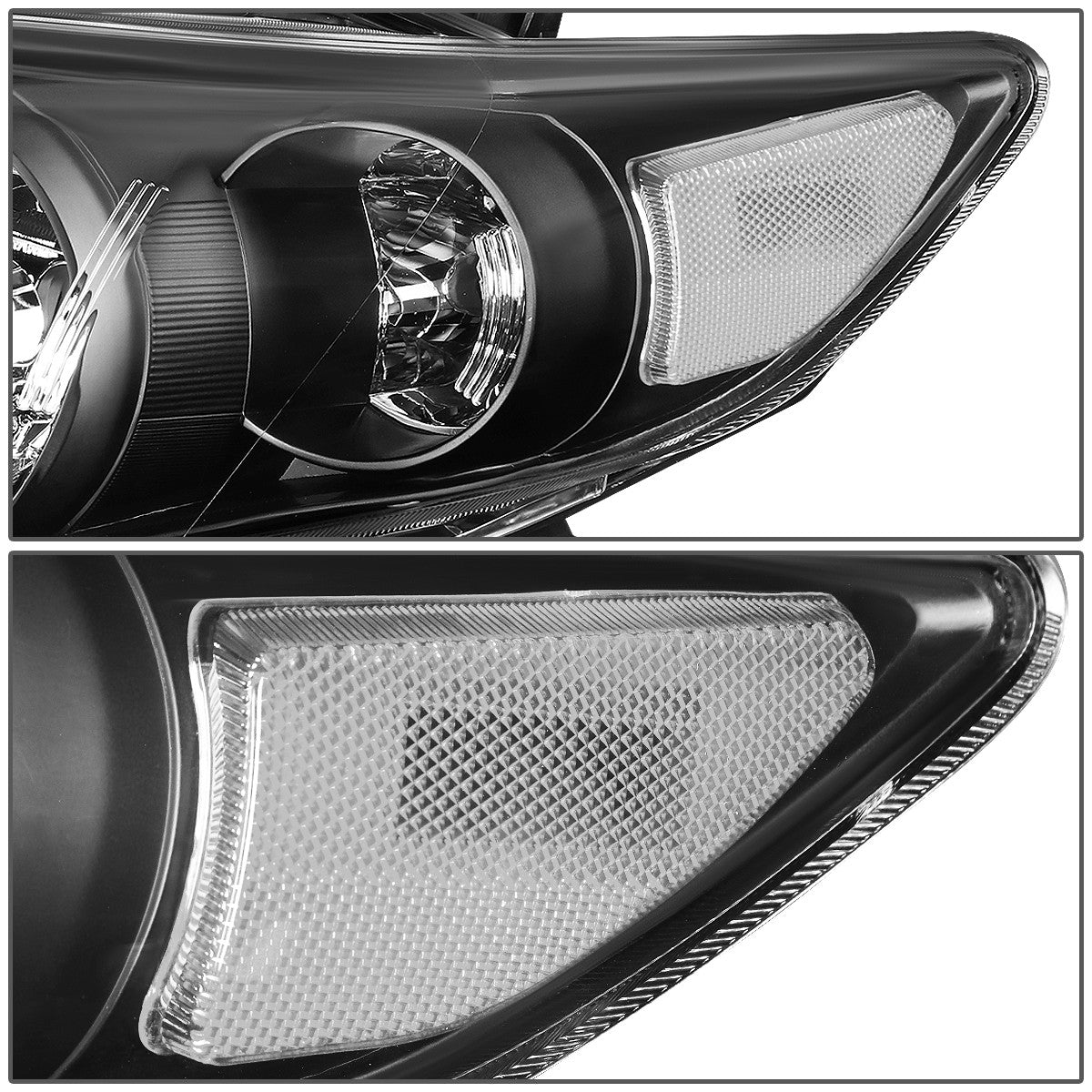 Factory Style Headlights <br>11-13 Toyota Corolla Sedan